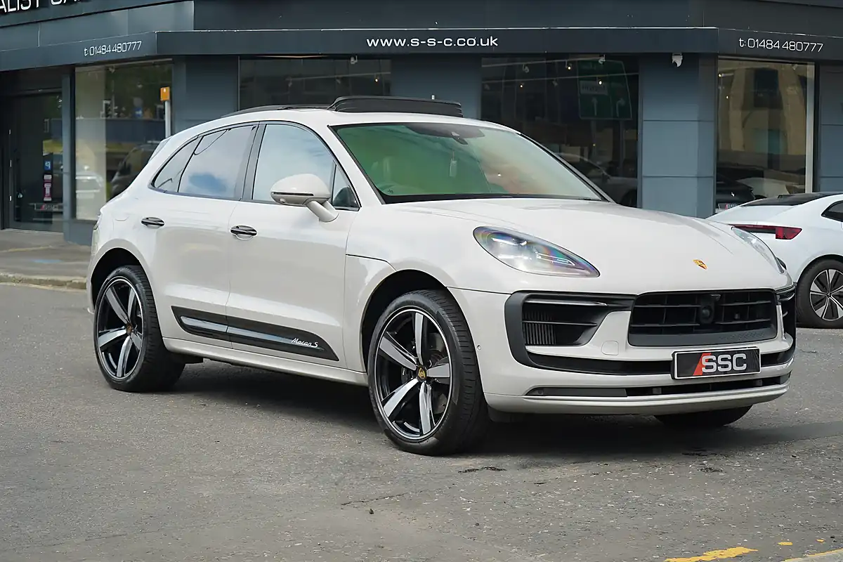 Used 2023 Porsche Macan S Grey - Interior and Exterior details 4
