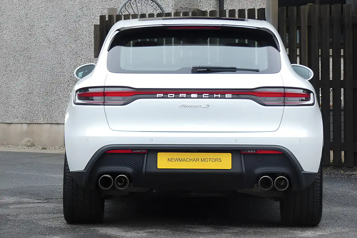 Used 2023 Porsche Macan S White - Interior and Exterior details 3