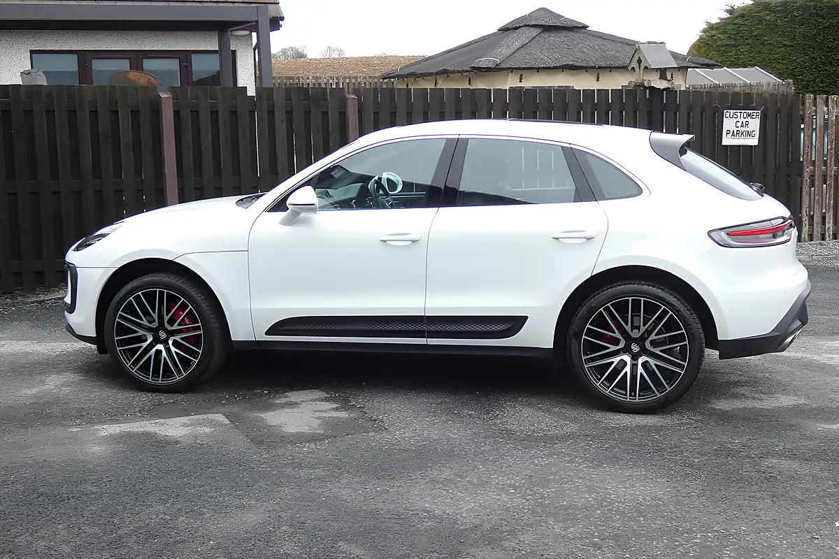 Used 2023 Porsche Macan S White - Interior and Exterior details 5