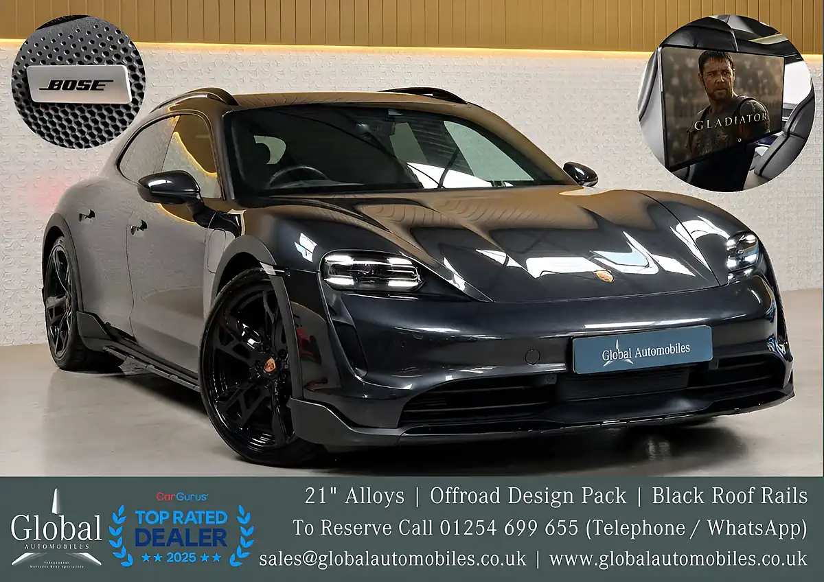 Used 2023 Porsche Taycan 4 Cross Turismo Performance Plus Volcano Grey - Interior and Exterior details 3