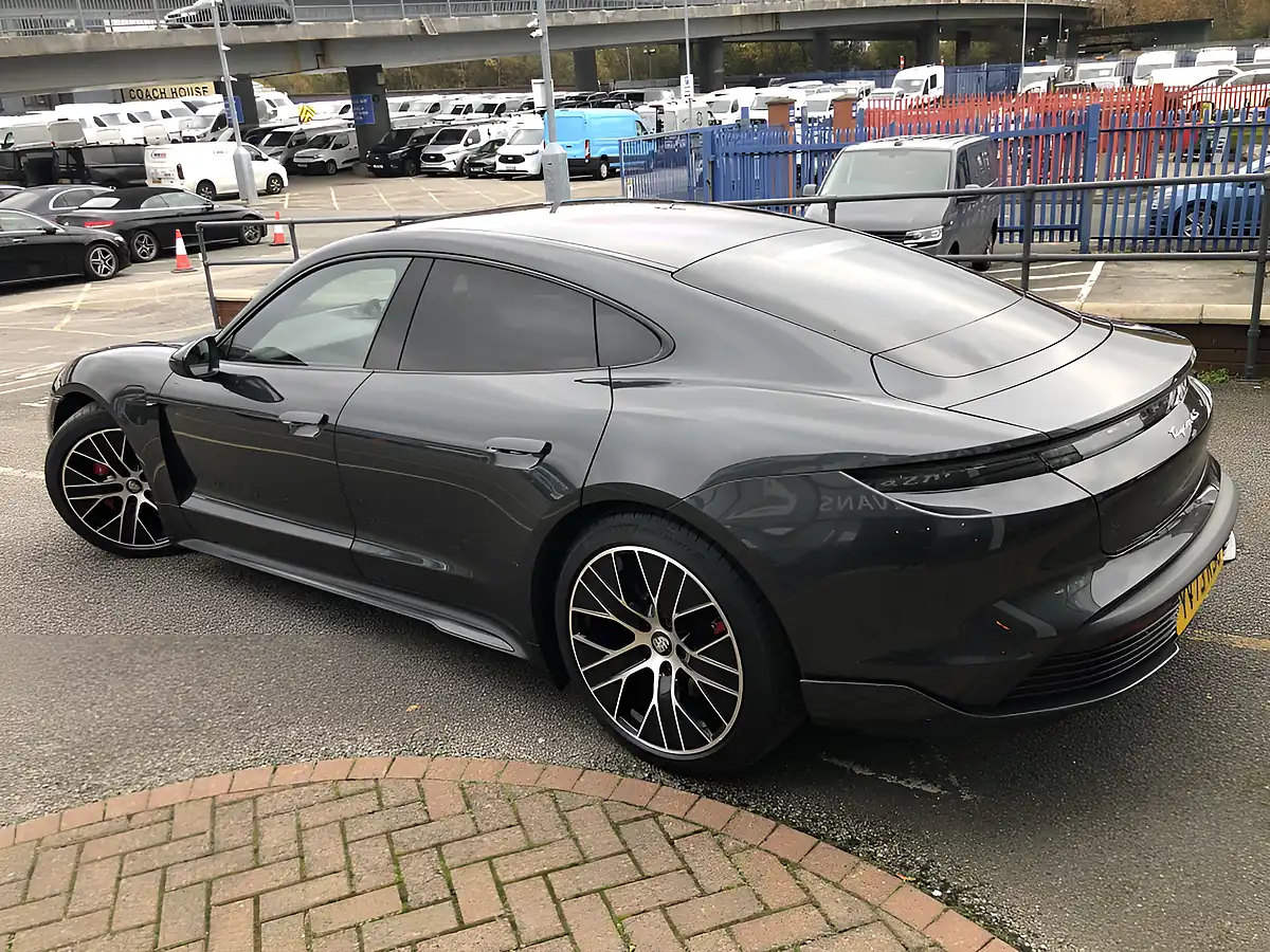 Used 2023 Porsche Taycan 4S Grey - Interior and Exterior details 10