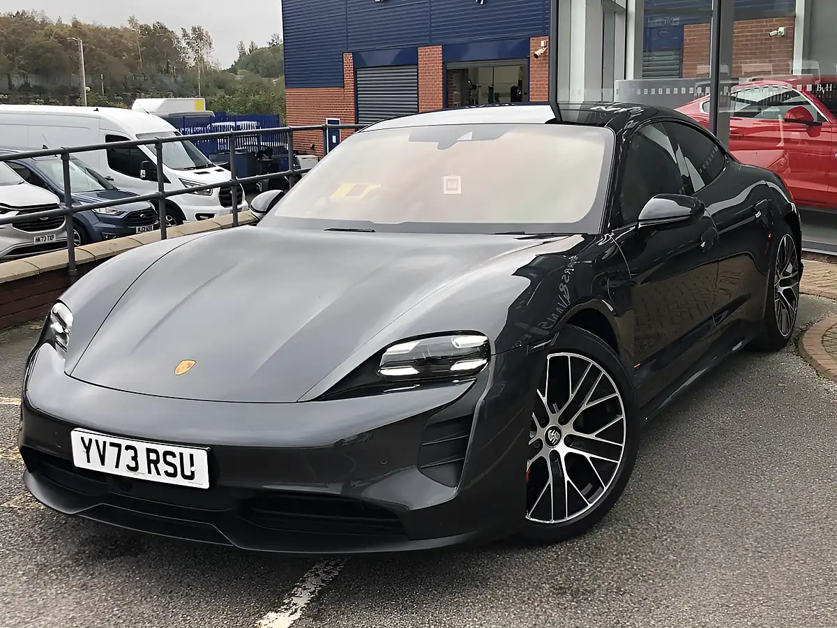 Used 2023 Porsche Taycan 4S Grey - Interior and Exterior details 15