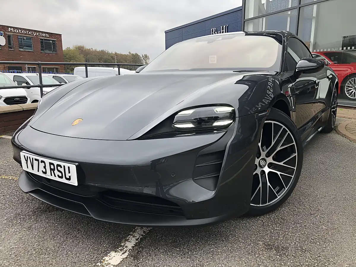 Used 2023 Porsche Taycan 4S Grey - Interior and Exterior details 3