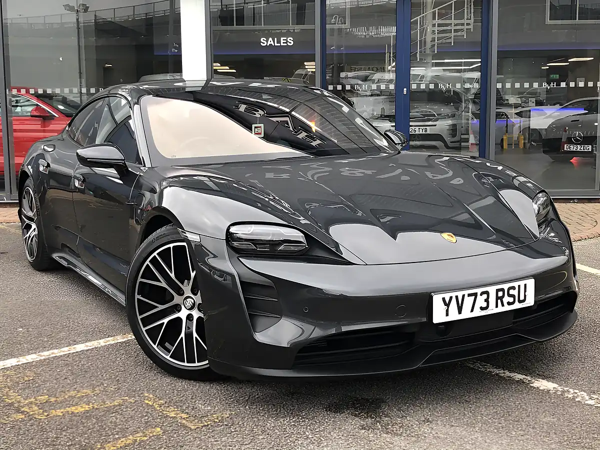 Used 2023 Porsche Taycan 4S Grey - Interior and Exterior details 7