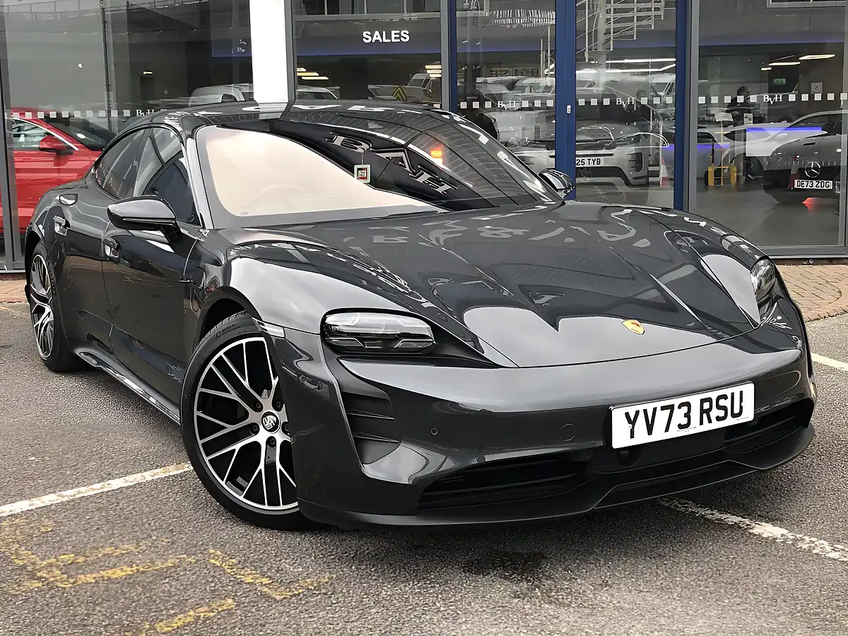 Used 2023 Porsche Taycan 4S Grey - Interior and Exterior details 9