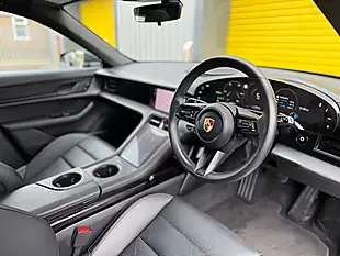 Used 2023 Porsche Taycan 4S Sport Turismo Volcano Grey - Interior and Exterior details 17