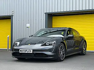 Used 2023 Porsche Taycan 4S Sport Turismo Volcano Grey - Interior and Exterior details 5