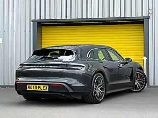 Used 2023 Porsche Taycan 4S Sport Turismo Volcano Grey - Interior and Exterior details 7