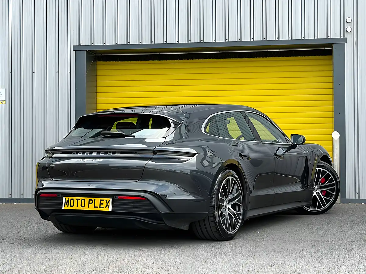 Used 2023 Porsche Taycan 4S Sport Turismo Volcano Grey - Interior and Exterior details 7