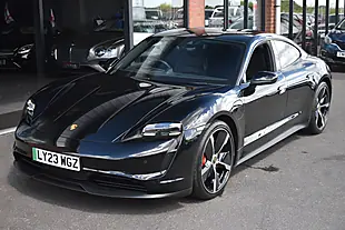 Used 2023 Porsche Taycan Performance Plus Black - Interior and Exterior details 10