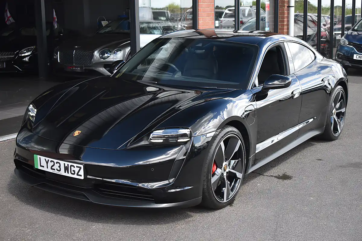Used 2023 Porsche Taycan Performance Plus Black - Interior and Exterior details 10