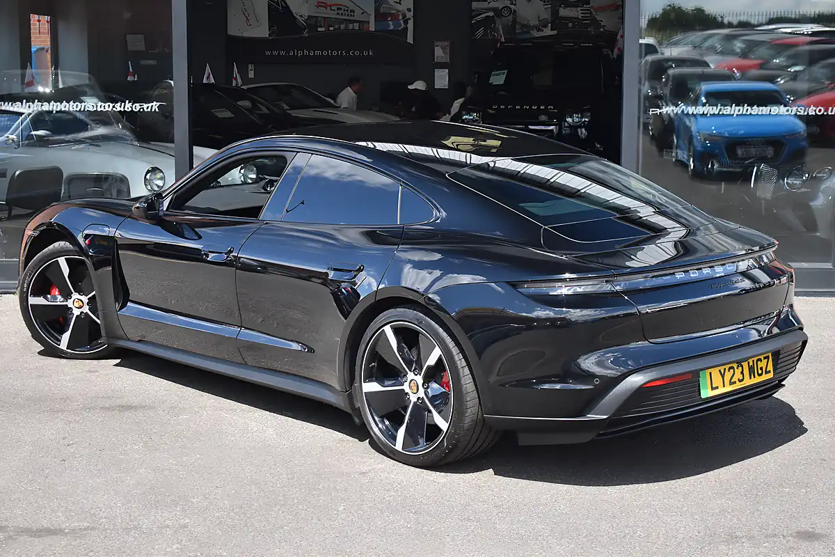 Used 2023 Porsche Taycan Performance Plus Black - Interior and Exterior details 2