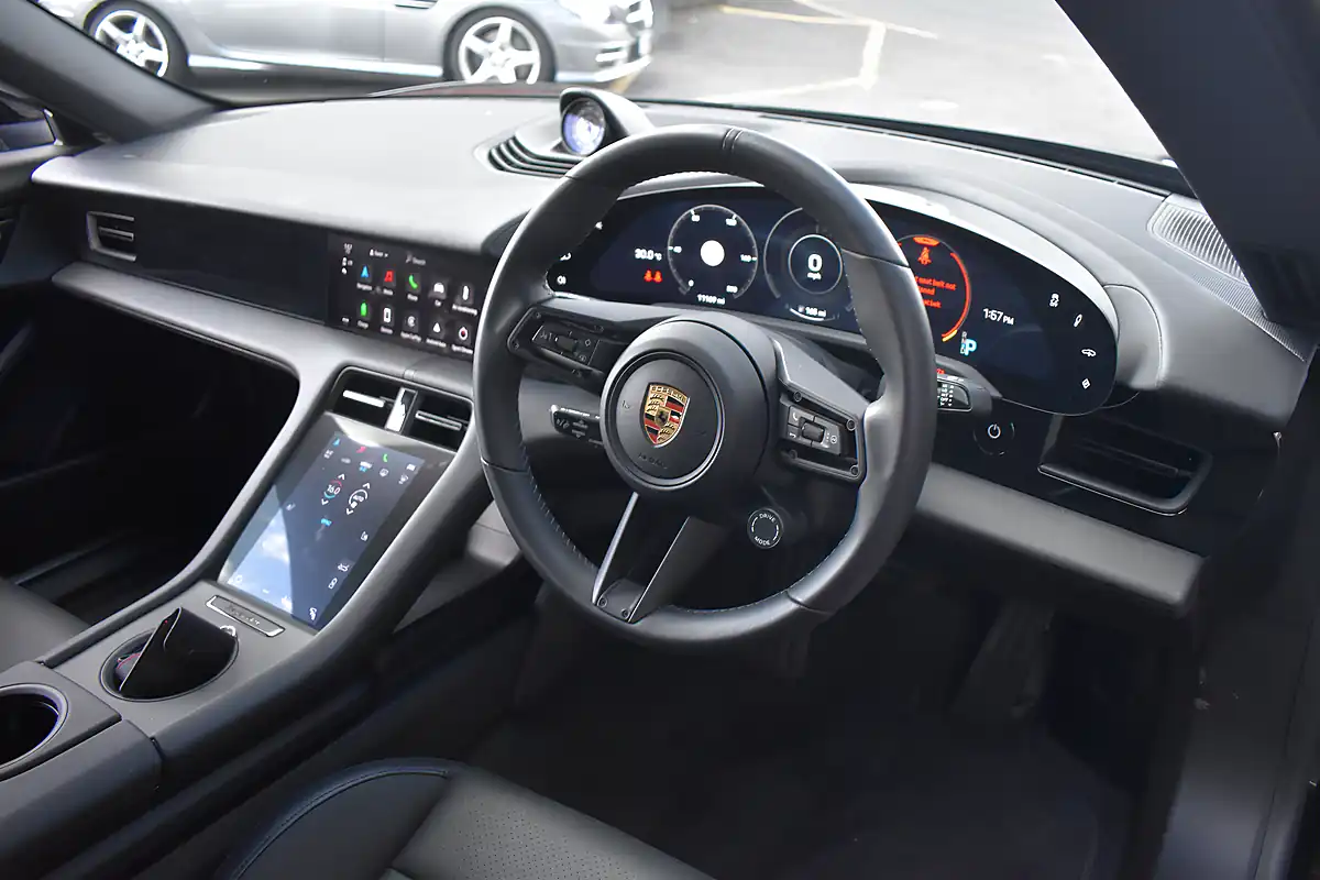 Used 2023 Porsche Taycan Performance Plus Black - Interior and Exterior details 8