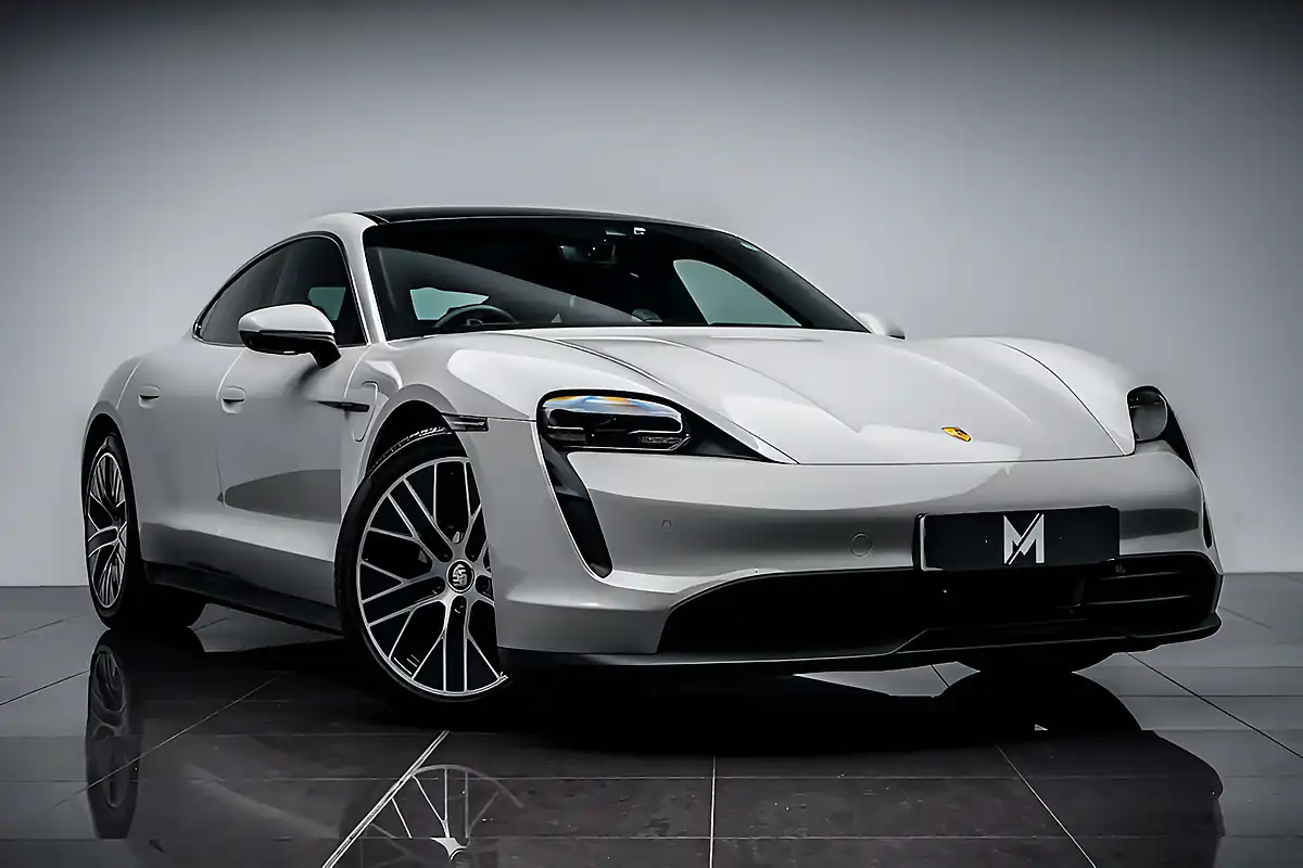 Used 2023 Porsche Taycan Performance Plus Crayon - Front View