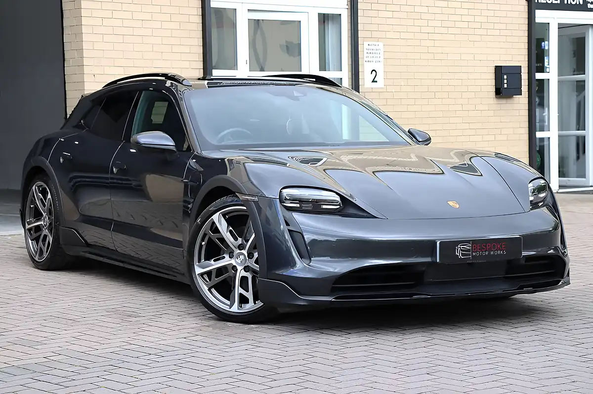 Used 2023 Porsche Taycan Performance Plus Grey - Interior and Exterior details 11
