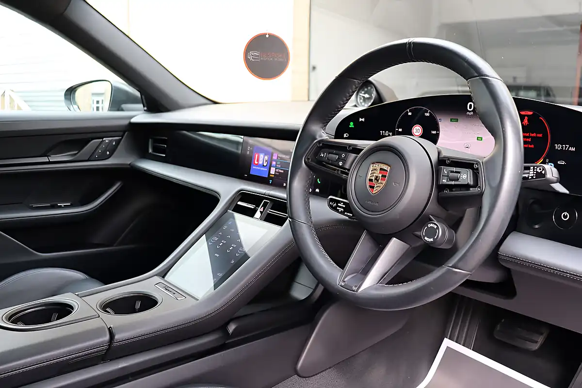 Used 2023 Porsche Taycan Performance Plus Grey - Interior and Exterior details 14