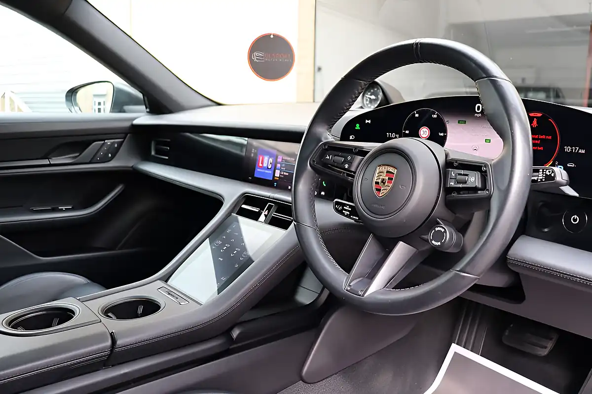 Used 2023 Porsche Taycan Performance Plus Grey - Interior and Exterior details 3