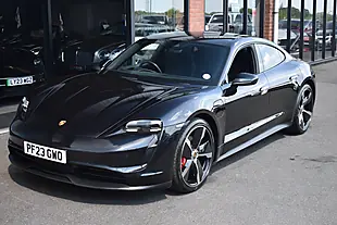 Used 2023 Porsche Taycan Performance Plus Jet Black - Interior and Exterior details 10