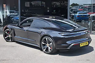 Used 2023 Porsche Taycan Performance Plus Jet Black - Interior and Exterior details 2