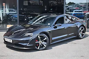 Used 2023 Porsche Taycan Performance Plus Jet Black - Interior and Exterior details 4