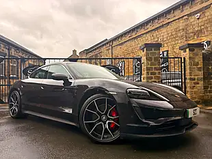 Used 2023 Porsche Taycan Performance Plus Jet Black Metallic - Interior and Exterior details 13