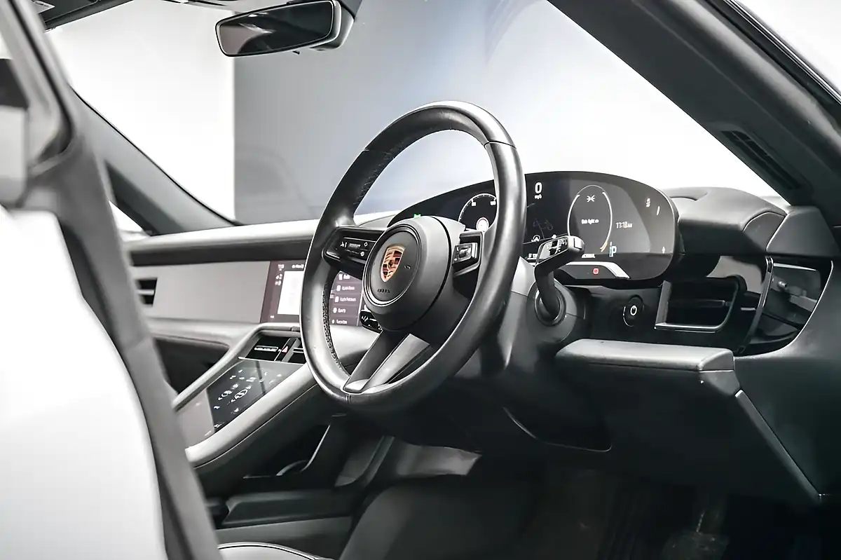 Used 2023 Porsche Taycan Performance Plus Sport Turismo Ice Grey Premium Metallic - Interior and Exterior details 14
