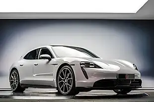 Used 2023 Porsche Taycan Performance Plus Sport Turismo Ice Grey Premium Metallic - Interior and Exterior details 5
