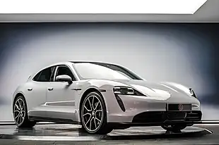 Used 2023 Porsche Taycan Performance Plus Sport Turismo Ice Grey Premium Metallic - Interior and Exterior details 7