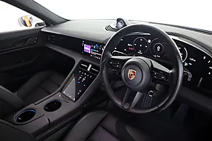 Used 2023 Porsche Taycan Performance Plus Sport Turismo White - Interior and Exterior details 2