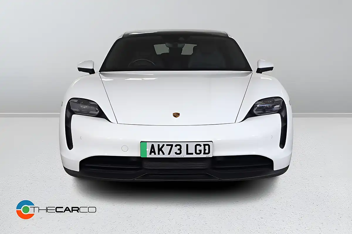Used 2023 Porsche Taycan Performance Plus Sport Turismo White - Interior and Exterior details 3