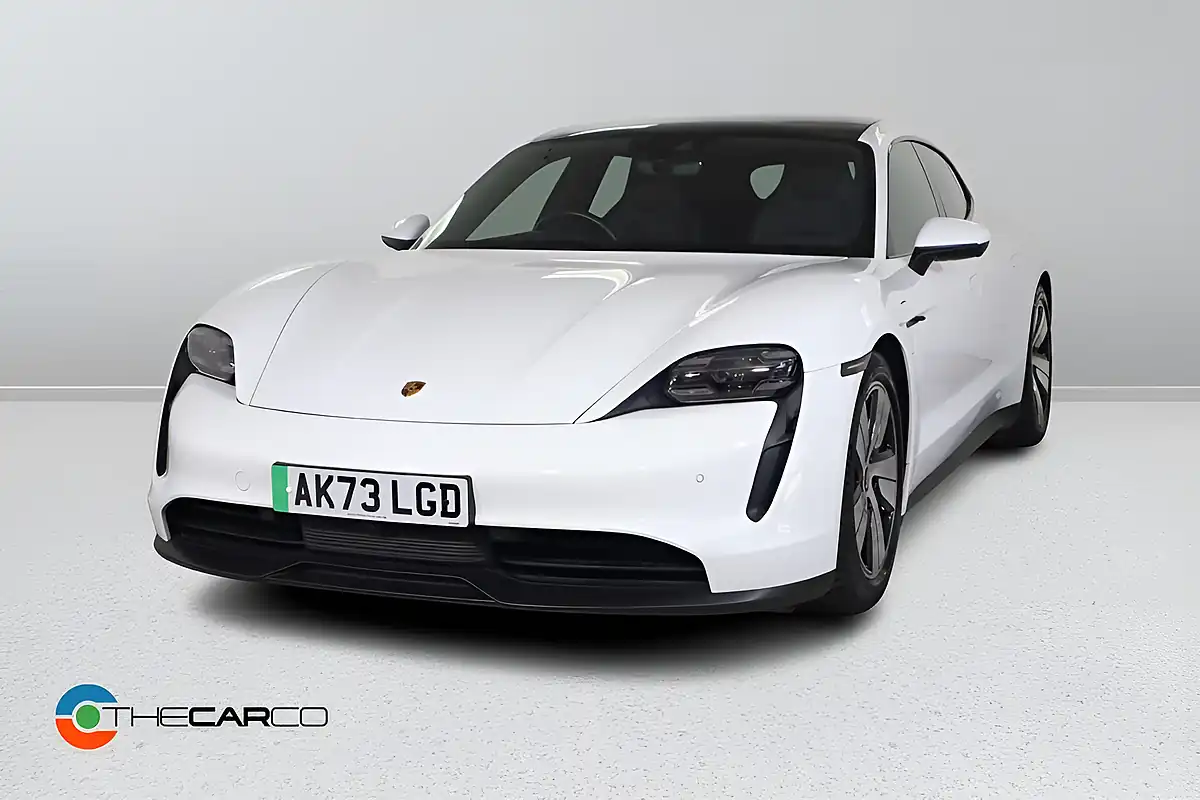 Used 2023 Porsche Taycan Performance Plus Sport Turismo White - Interior and Exterior details 4