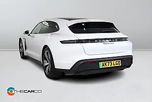 Used 2023 Porsche Taycan Performance Plus Sport Turismo White - Interior and Exterior details 9