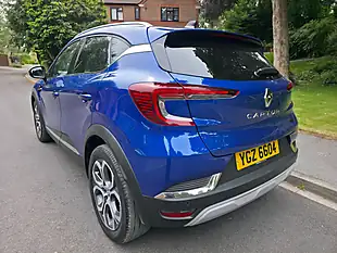 Used 2023 Renault Captur Techno Blue - Interior and Exterior details 4