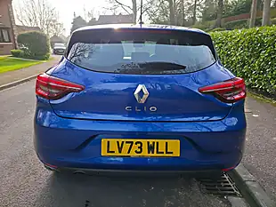 Used 2023 Renault Clio Evolution Blue - Interior and Exterior details 6