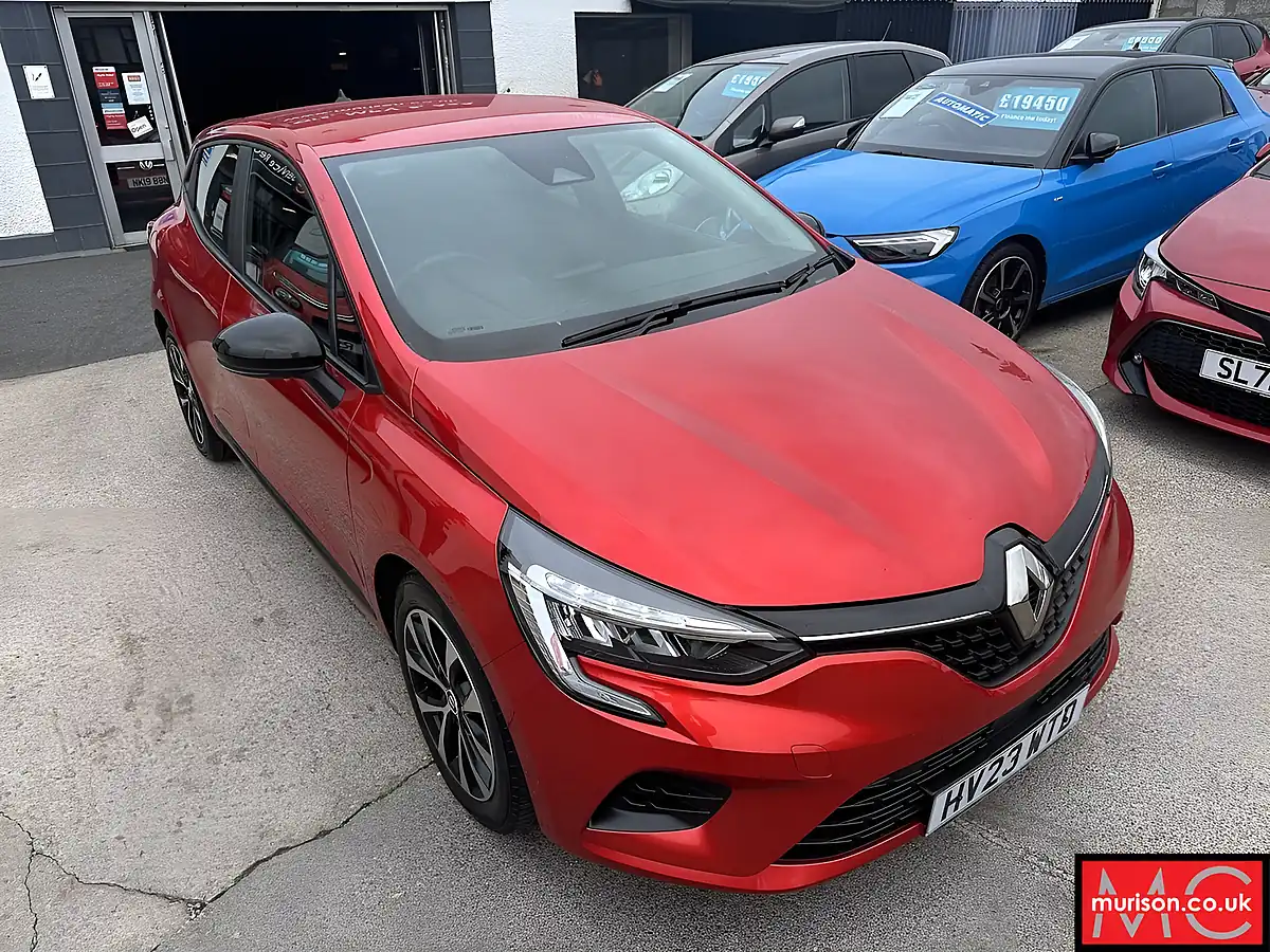 Used 2023 Renault Clio Evolution Flame Red - Interior and Exterior details 4