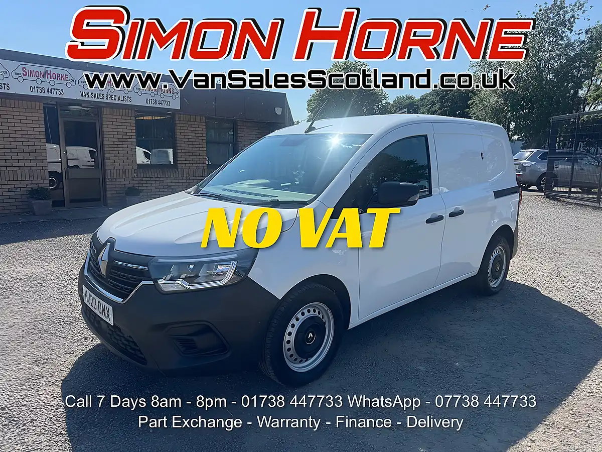 Used 2023 Renault Kangoo ML19 Start Mineral White - Front View