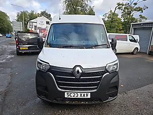 Used 2023 Renault Master LM35 Start Medium Roof Van White - Interior and Exterior details 2
