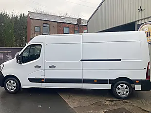 Used 2023 Renault Master Long Wheel Base High Roof L3 H2 Business Plus White - Interior and Exterior details 3