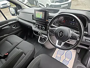Used 2023 Renault Trafic SL28 Blue Sport Van Edc Auto Black - Interior and Exterior details 13