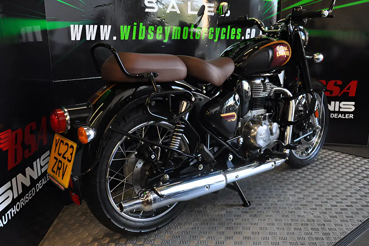 Used 2023 Royal Enfield Classic 350 Black - Interior and Exterior details 11