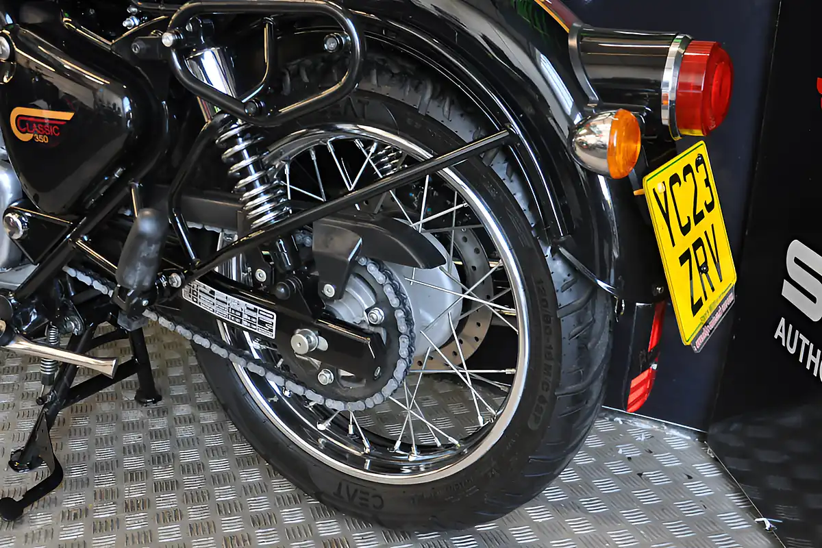 Used 2023 Royal Enfield Classic 350 Black - Interior and Exterior details 6