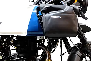 Used 2023 Royal Enfield Himalayan Blue and White - Interior and Exterior details 4