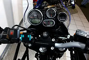 Used 2023 Royal Enfield Himalayan Blue and White - Interior and Exterior details 8