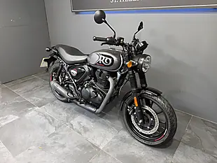 Used 2023 Royal Enfield Hntr 350 Grey and Black - Interior and Exterior details 2
