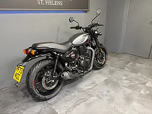 Used 2023 Royal Enfield Hntr 350 Grey and Black - Interior and Exterior details 3