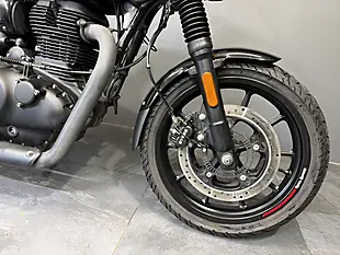 Used 2023 Royal Enfield Hntr 350 Grey and Black - Interior and Exterior details 4