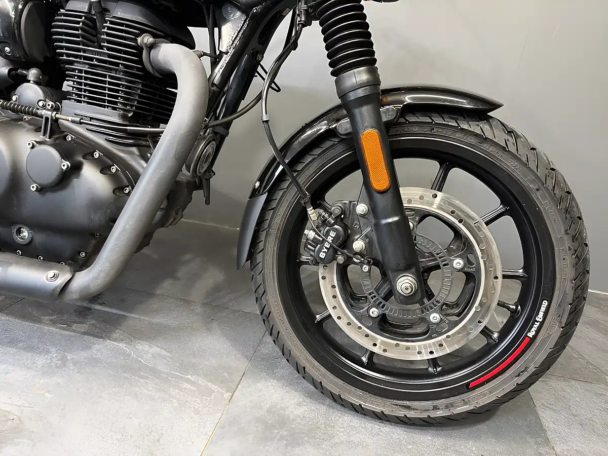 Used 2023 Royal Enfield Hntr 350 Grey and Black - Interior and Exterior details 4