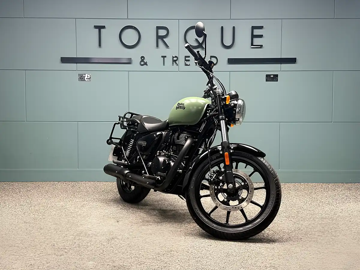 Used 2023 Royal Enfield Meteor 350 Fireball Green - Interior and Exterior details 10