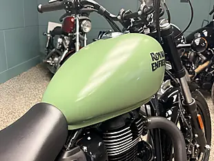 Used 2023 Royal Enfield Meteor 350 Fireball Green - Interior and Exterior details 13
