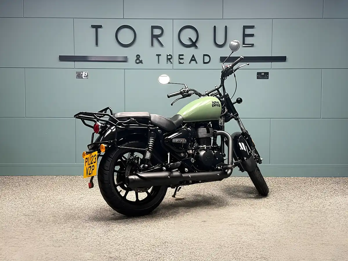 Used 2023 Royal Enfield Meteor 350 Fireball Green - Interior and Exterior details 3
